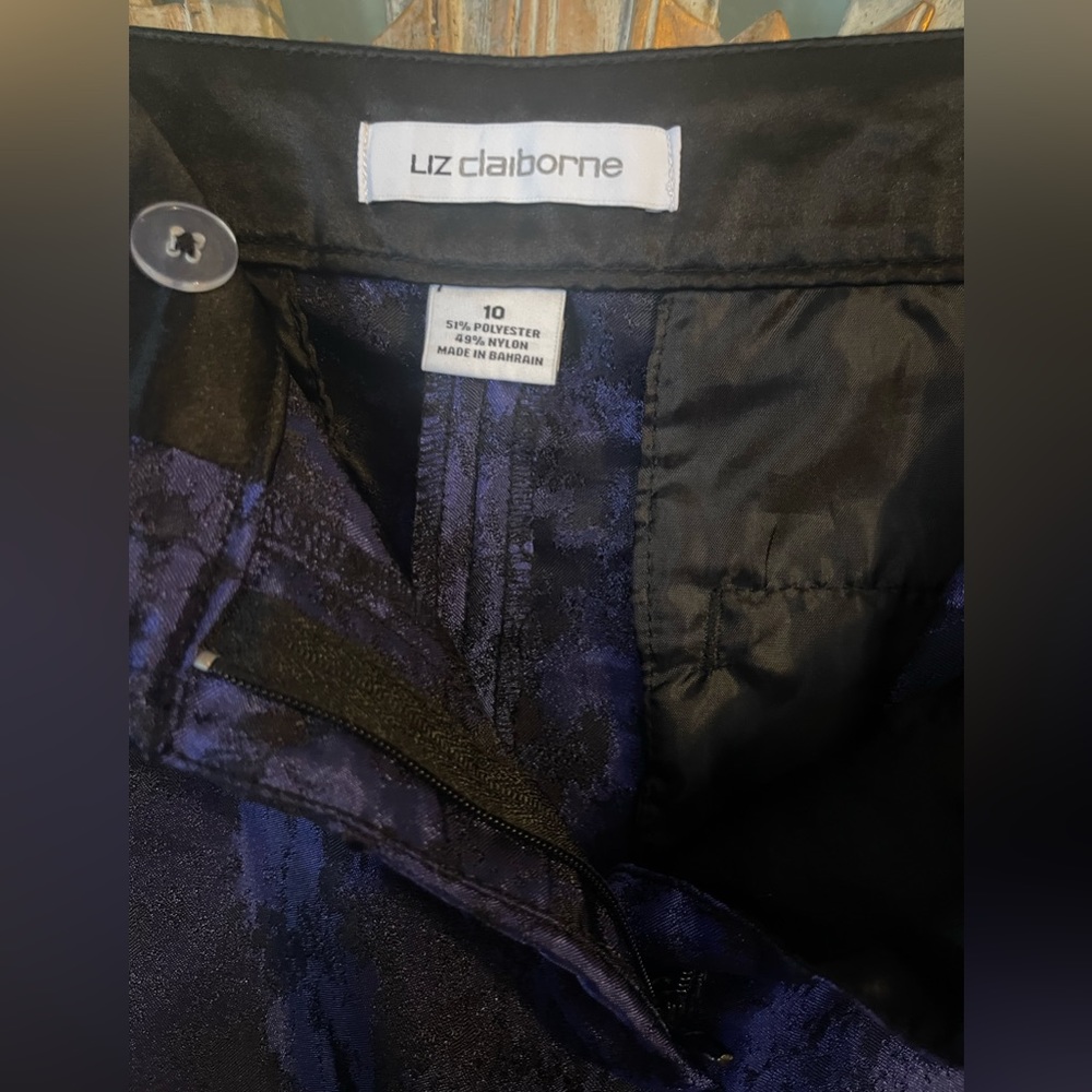 Liz Claiborne worms size 10 tapered dress pants